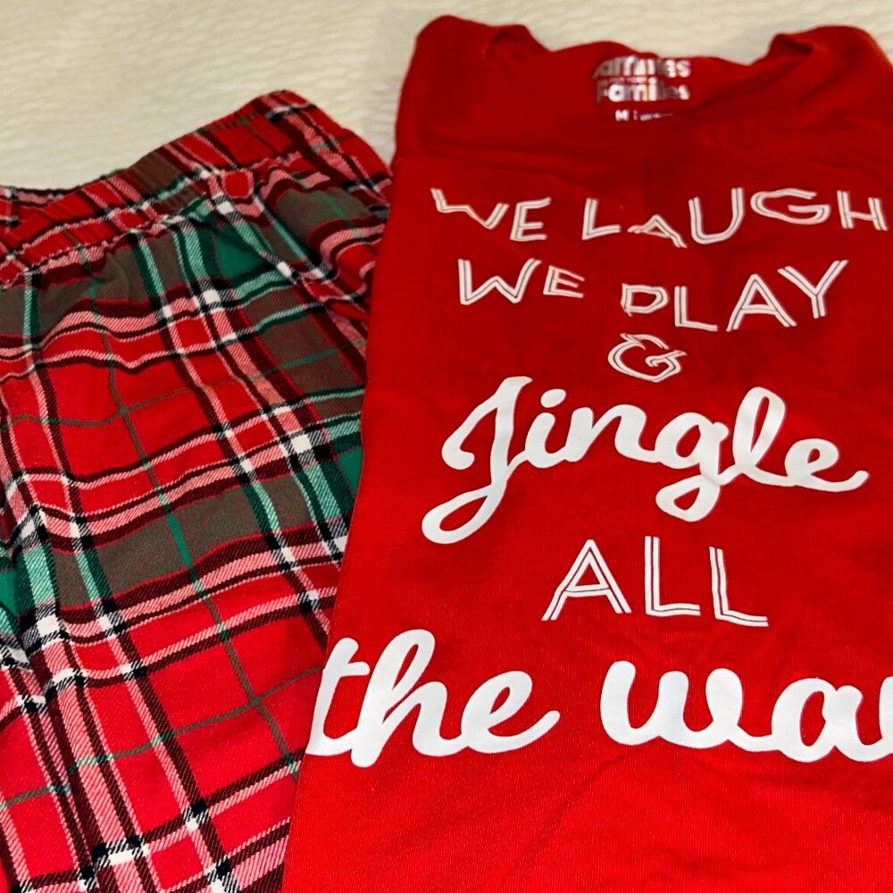 Jammies for  Families Christmas Flannel PJ Set plus size XXL NWOT - Picture 3 of 6